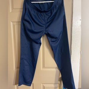 Under armor, dark blue cold gear sweatpants.